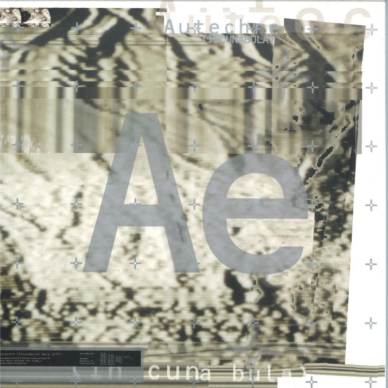 Autechre — Incunabula LP 2x12" vinyl cover