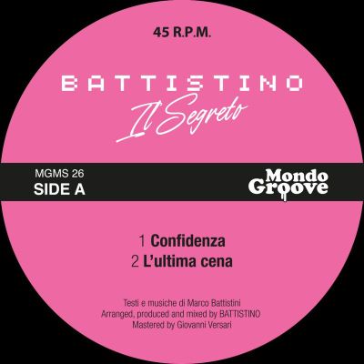 Battistino — IL SEGRETO EP vinyl cover