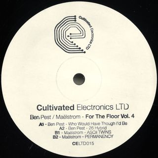Ben Pest, Maelstrom — For The Floor Volume 4 vinyl cover