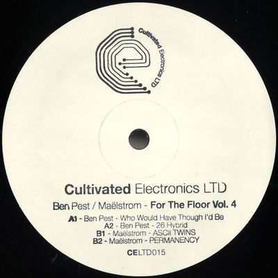 Ben Pest, Maelstrom — For The Floor Volume 4 vinyl cover