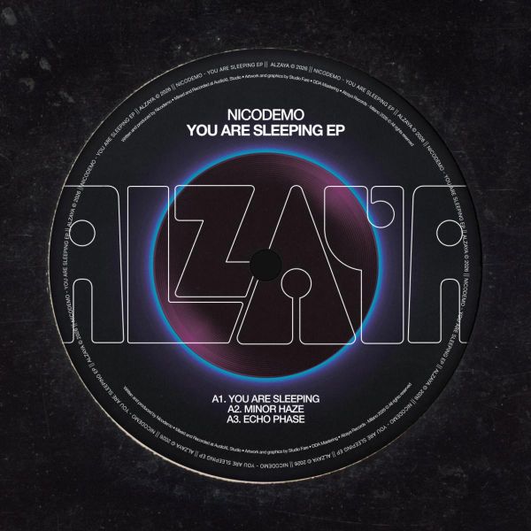 Nicodemo — YOU ARE SLEEPING EP vinyl cover