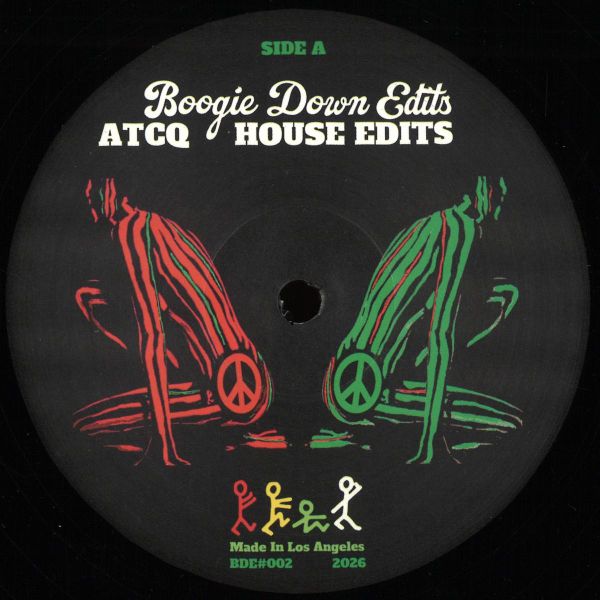 Boogie Down Edits — Vol 2 - ATCQ House Edits vinyl cover