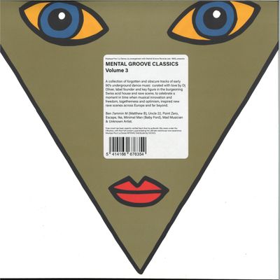Various — MENTAL GROOVE CLASSICS VOL. 3 LP 2x12" vinyl cover