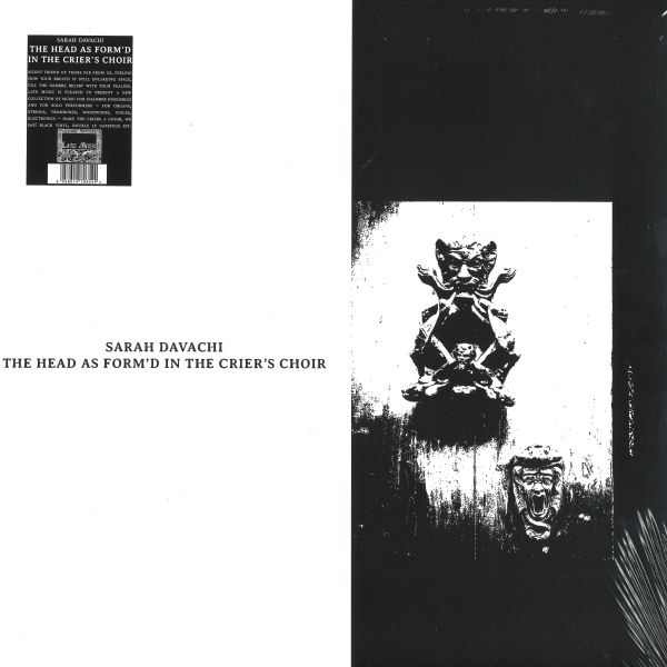 Sarah Davachi — The Head As Form'd In The Crier's Choir LP 2x12" vinyl cover