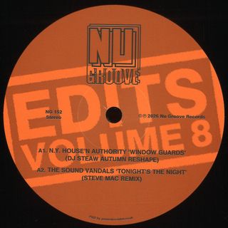Various — Nu Groove Edits, Vol. 8 vinyl cover