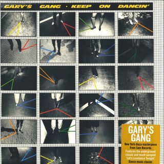 Gary's Gang — Keep On Dancing vinyl cover