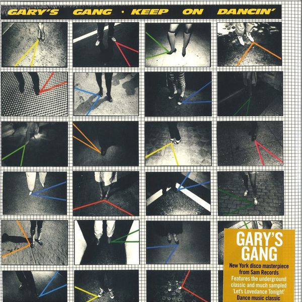 Gary's Gang — Keep On Dancing vinyl cover