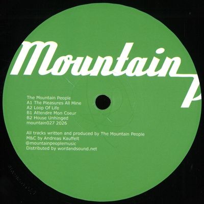 The Mountain People — The Pleasures All Mine vinyl cover
