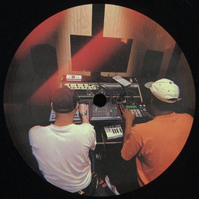 Kyle Hall, Cory Champion — Acuna De Mar / Steppin' vinyl cover