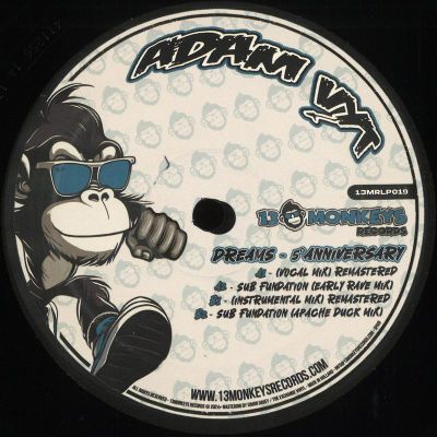 Adam Vyt — Dreams - 5th Anniversary vinyl cover