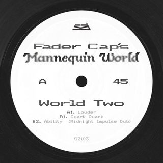 Fader Cap — World Two vinyl cover
