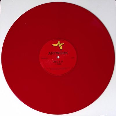 Artwork — Red E.P vinyl cover