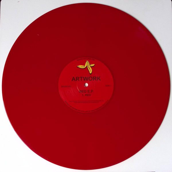 Artwork — Red E.P vinyl cover