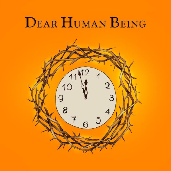 Timewriter, The — Dear Human Being LP 2x12" vinyl cover