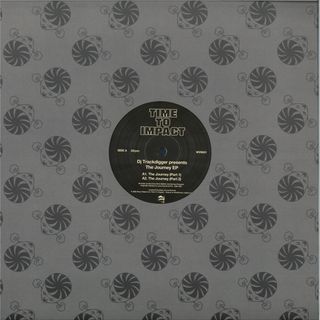 Dj Trackdigger — The Journey EP vinyl cover