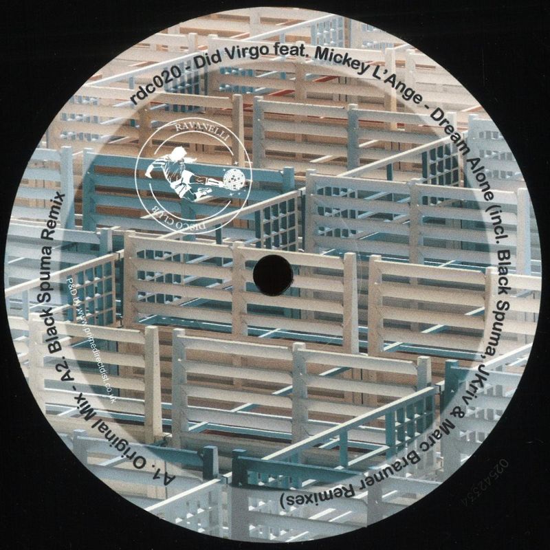 Did Virgo, Mickey L’ange — Dream Alone vinyl cover