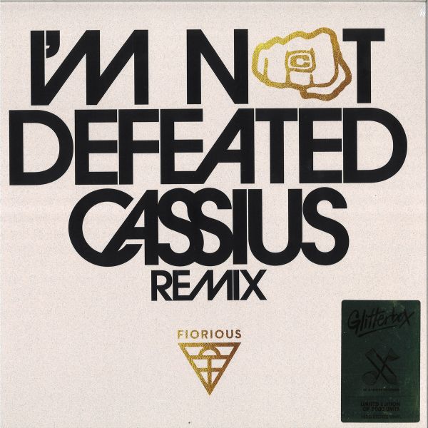 Fiorious — I'm Not Defeated (Cassius Remix) vinyl cover