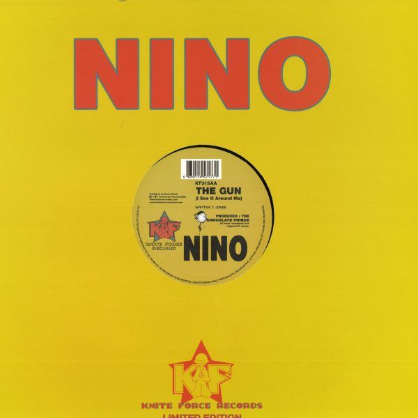 Nino — The Future of Latin / The Gun EP vinyl cover