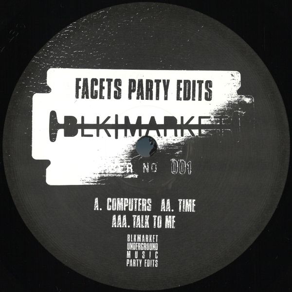 Facets — PARTY EDITS vinyl cover
