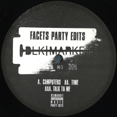 Facets — PARTY EDITS vinyl cover