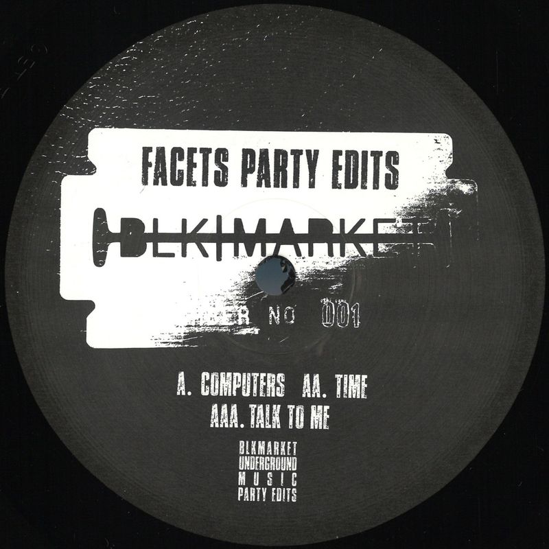 Facets — PARTY EDITS vinyl cover