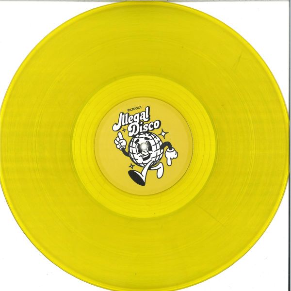 Monsieur Van Pratt, Disco 86 — Illegal Disco Limited 001 vinyl cover