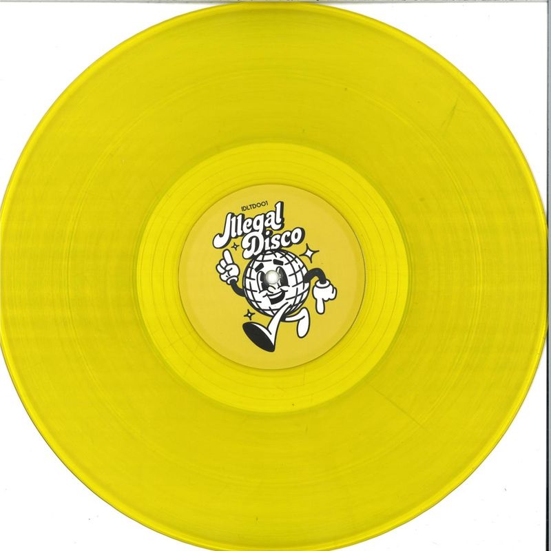 Monsieur Van Pratt, Disco 86 — Illegal Disco Limited 001 vinyl cover