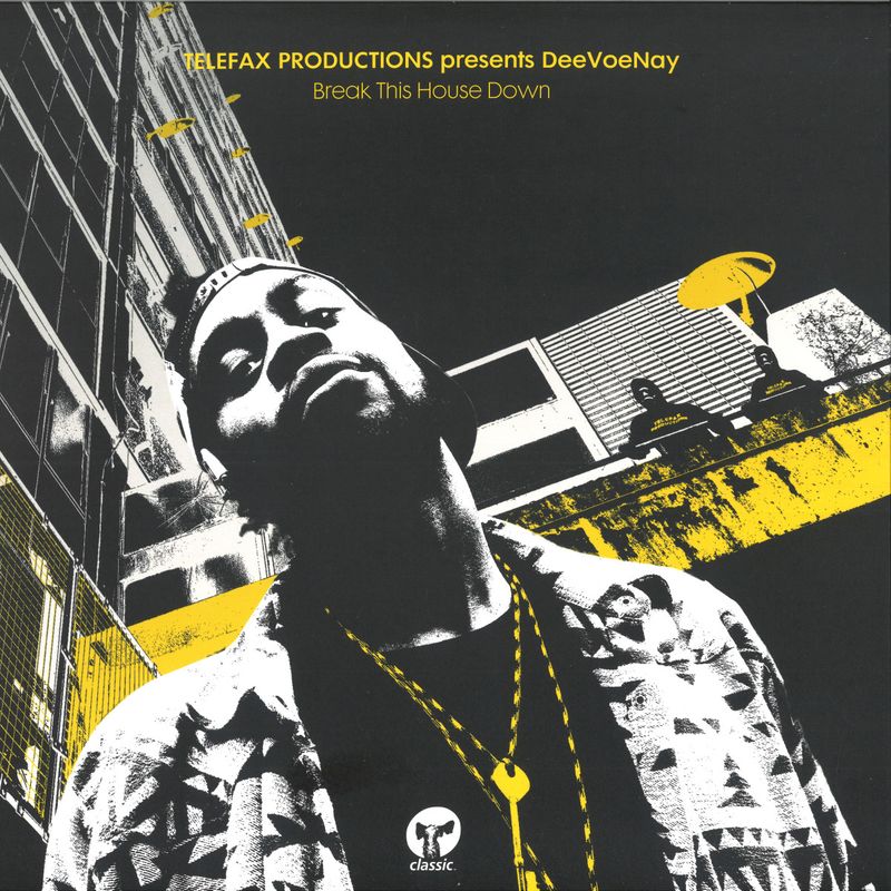 Telefax Productions, Deevoenay — Break This House Down vinyl cover