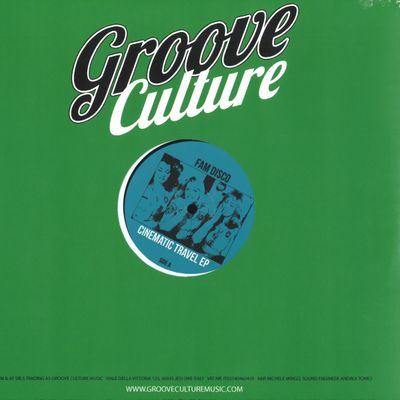 FAM Disco — Cinematic Travel EP vinyl cover