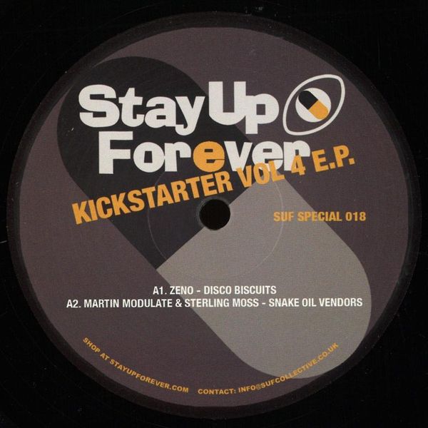 Various — Kickstarter Vol. 4 EP vinyl cover