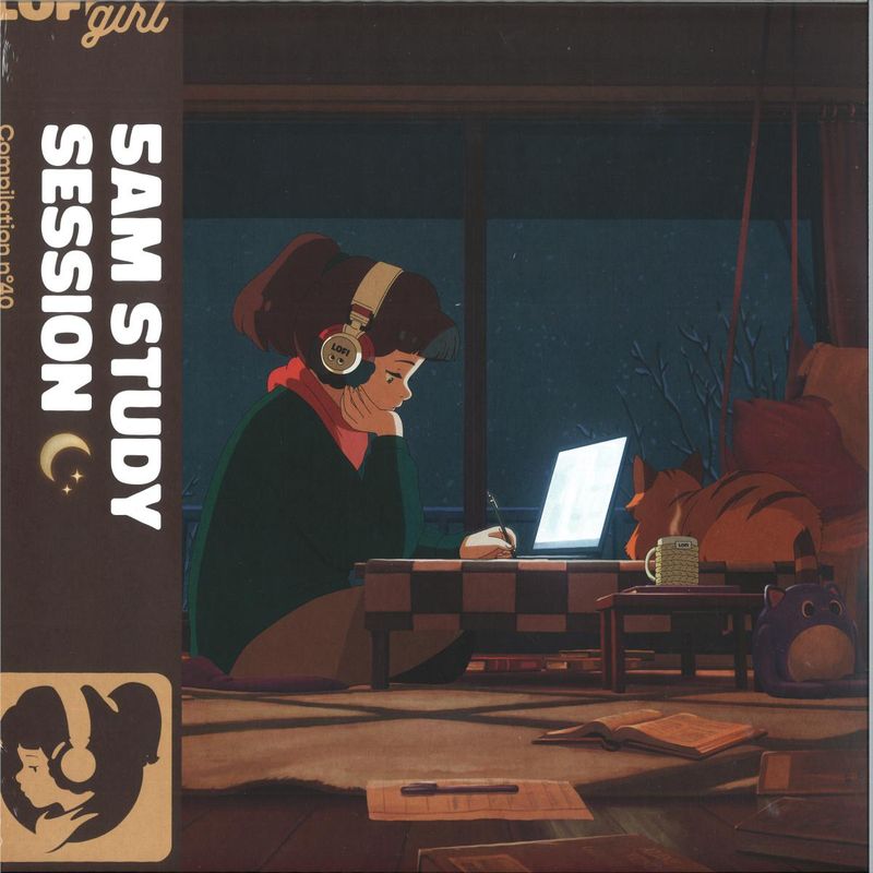 Lofi Girl presents — 5 A.M. Study Session (2x12") vinyl cover