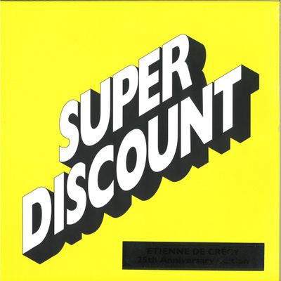 Étienne De Crécy — SUPER DISCOUNT LP 2x12" vinyl cover