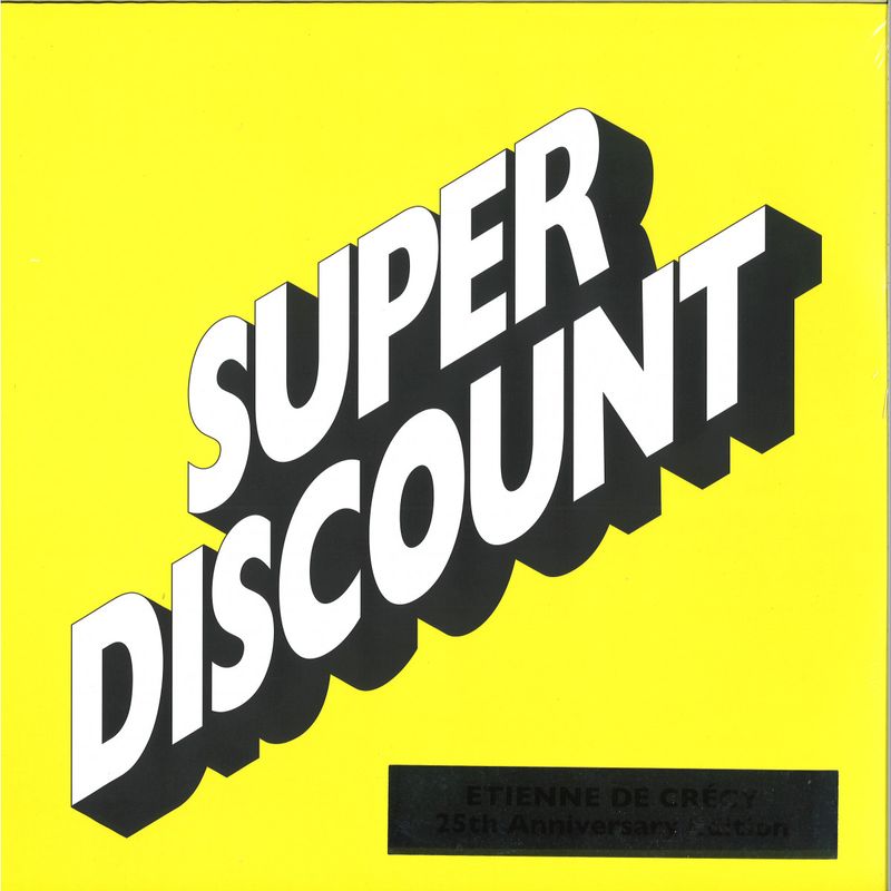 Étienne De Crécy — SUPER DISCOUNT LP 2x12" vinyl cover