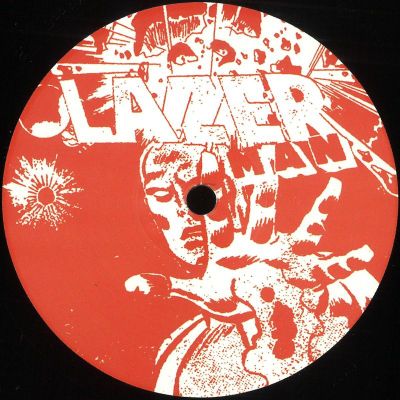 Lazer Man — Voltage Desire EP vinyl cover