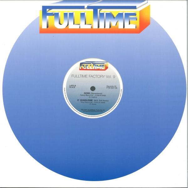 Various — Fulltime Factory Vol. 9 vinyl cover