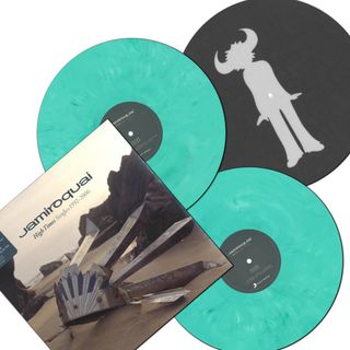 Jamiroquai — High Times: Singles 1992-2006 2x12" + Slipmat vinyl cover