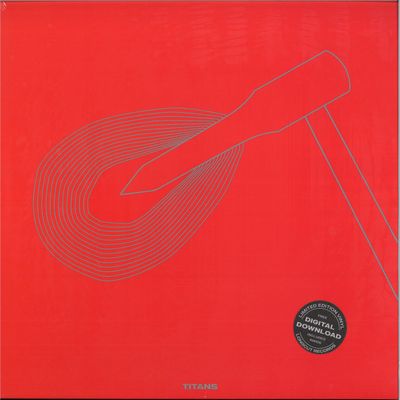 Mischa Blanos — Titans LP vinyl cover