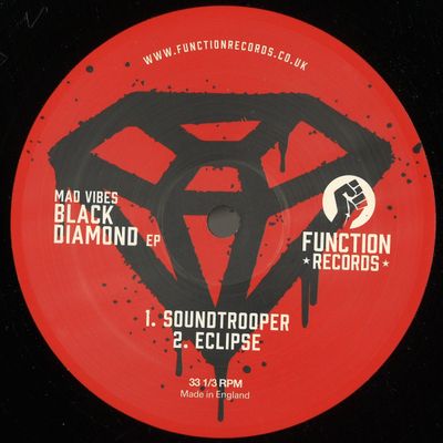 Mad Vibes — Black Diamond EP vinyl cover