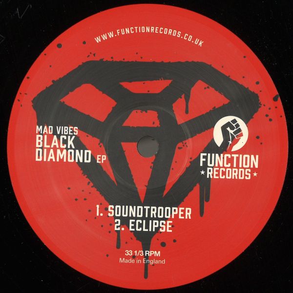 Mad Vibes — Black Diamond EP vinyl cover