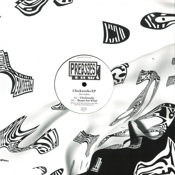 Dan Andrei — Clockworks EP vinyl cover