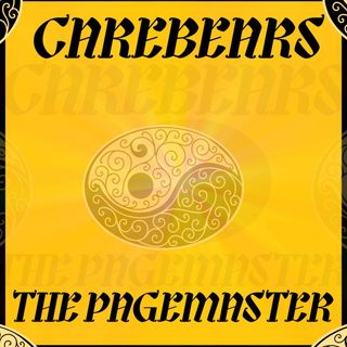 Carebears, Tommy Vicari Jnr — The Pagemaster LP vinyl cover