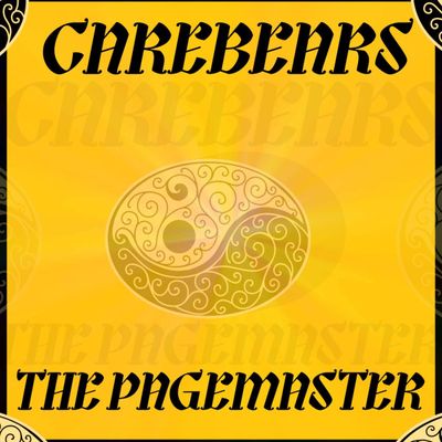 Carebears, Tommy Vicari Jnr — The Pagemaster LP vinyl cover