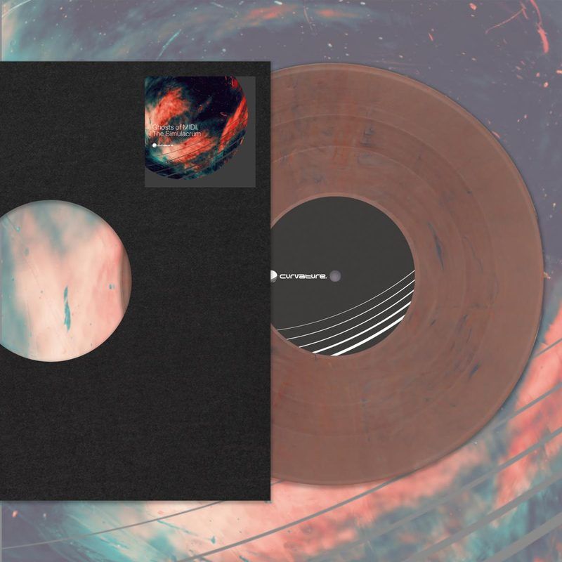 Ghosts Of MIDI — The Simalcrum vinyl cover