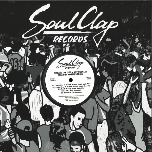 Michael The Lion X Amy Douglas — John Morales Mixes vinyl cover