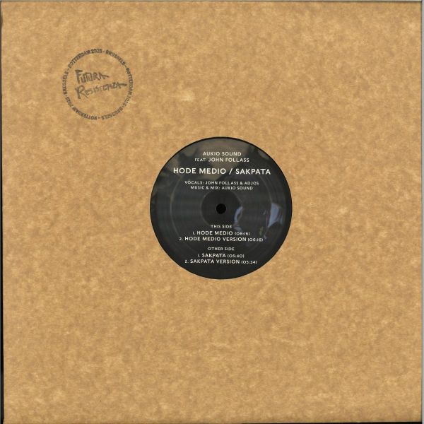 Aukio Sound, John Follass — Hode Medio / Sakpata vinyl cover