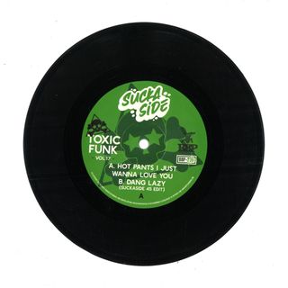 Suckaside — Toxic Funk Vol. 17 (7") vinyl cover