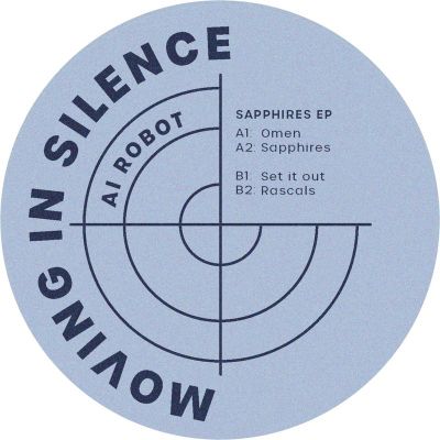 AI Robot — Sapphires EP vinyl cover