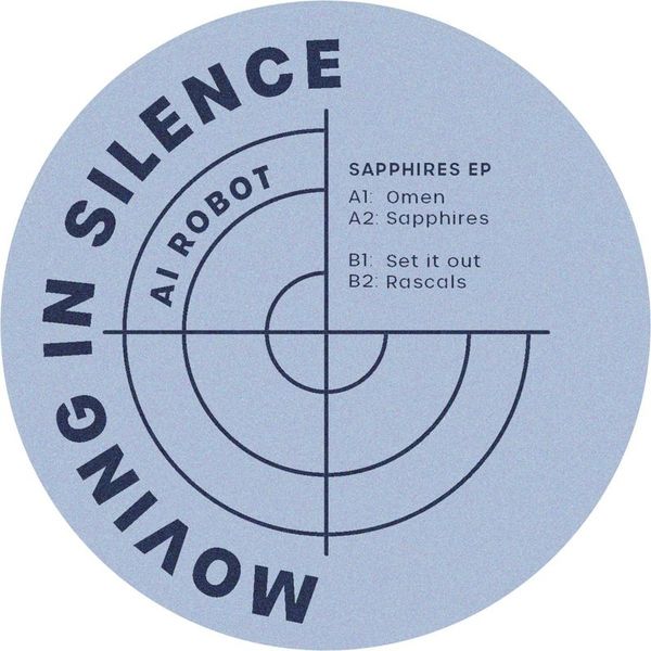 AI Robot — Sapphires EP vinyl cover