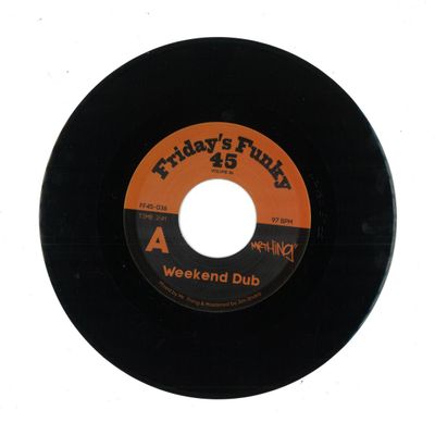 Mr Thing — Saturday Dub / Up 2 U (7") vinyl cover