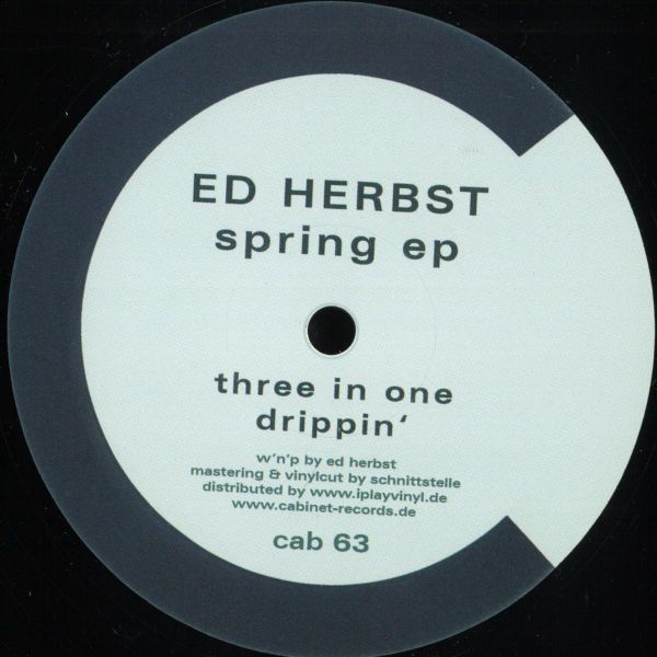 Ed Herbst — Spring EP vinyl cover